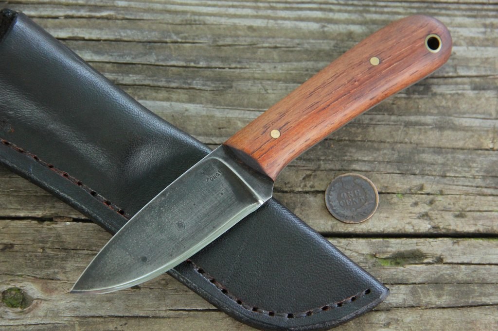 Small Knife, Small Belt Knife, Custom Knives, Knives with Blade Under 4 Inches, Lucas Forge, Lucas Knives