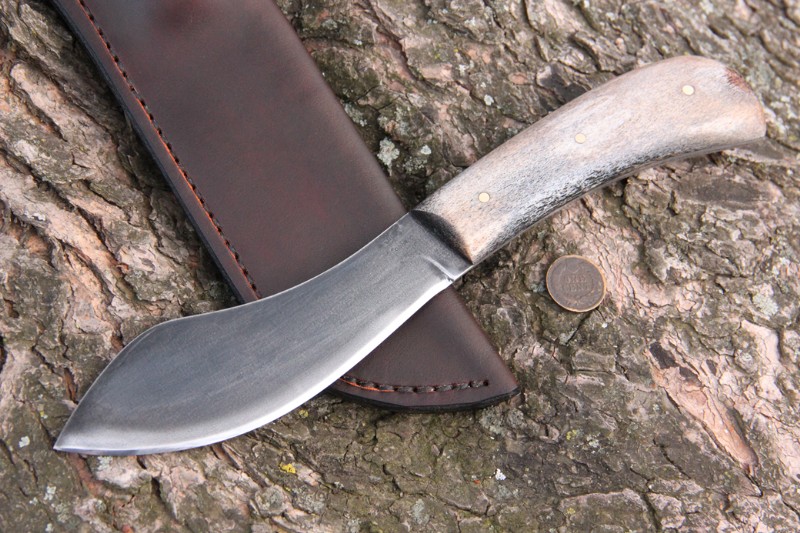 Custom Knife, Reproduction Sears Nessmuk, Sears Nessmuk, Original Nessmuk, Reproduction Nessmuk Knife, Lucas Forge Knives, Lucas Forge, Nessmuk Knife, What is a Nessmuk Knife?, George Washington Sears, Nessmuk, Traditional Hunting Knives