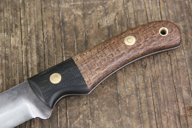 Micarta, Custom Hunting Knives, Lucas Forge