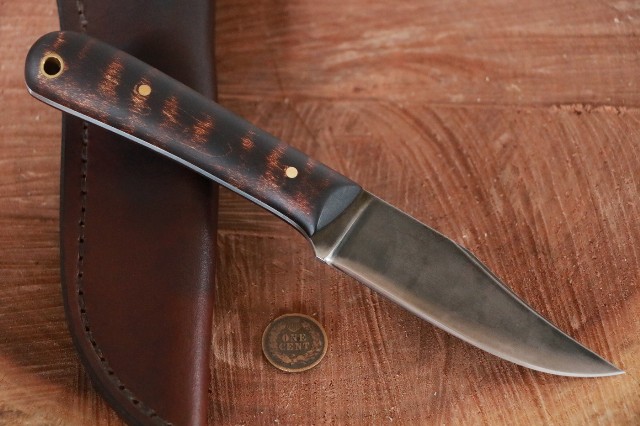 Frontier Knife, Clip Point Lucas Forge Knife