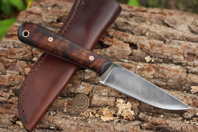Trapper, Trapper Knife, Everyday Carry Knife, Lucas Forge, Lucas Knives, Handmade Knives, Frontier Knives, Trapping Knife
