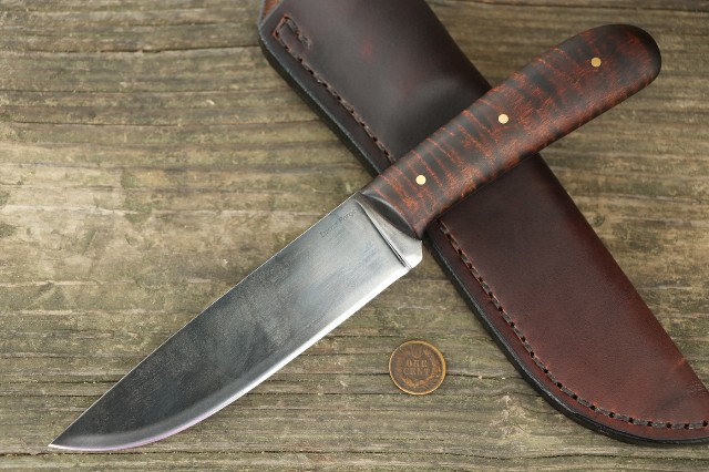 Powder River, Hunting Knives, Historic Knife Designs, Trade Knives, Custom Trade Knife, Lucas Forge