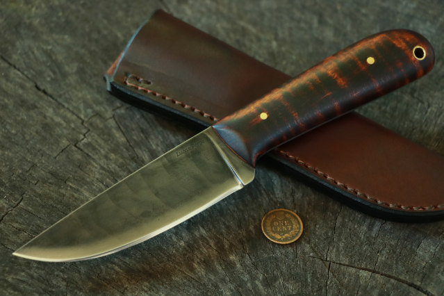 Hunting Knife, Powder River, Lucas Forge, Skinning Knife, Outdoor Knife, Camping Knife