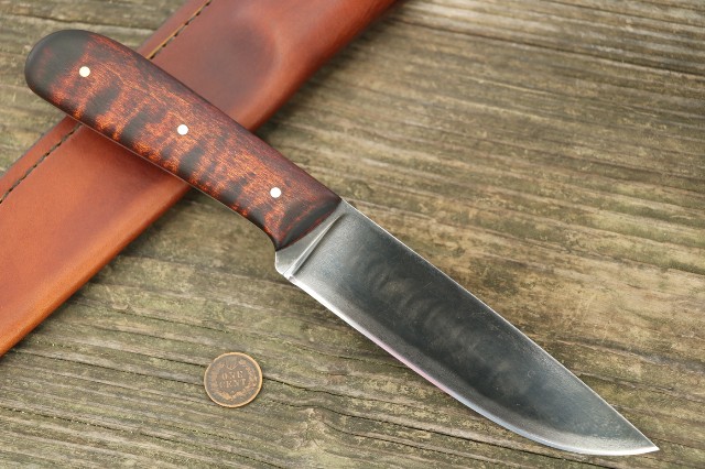 Trade Knife, Historic Knives, Lucas Forge Knives, Custom Hunting Knives, Belt Knives