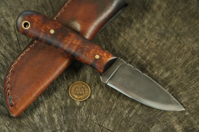 Frontier Knives, Lucas Forge, Lucas Forge Knives, Small Custom Knife, Hunting Knives