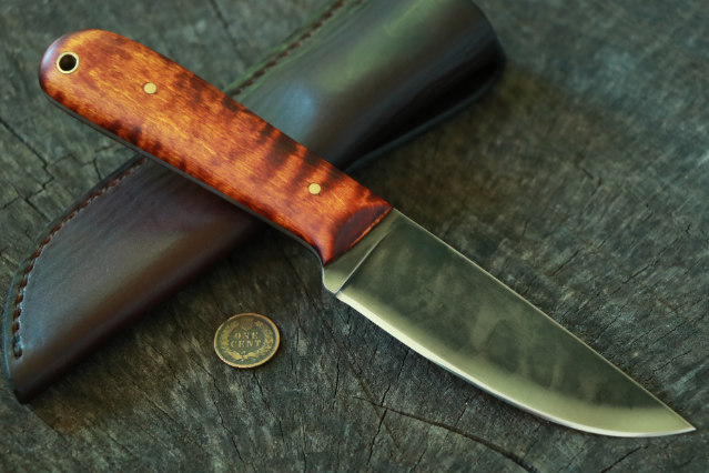 Powder River, Trade Knife, Custom Hunting Knives, Lucas Forge