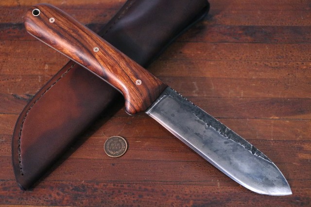 Kephart, Hunting Knife, Camp Knife, Trail Knife, Lucas Forge