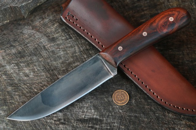 Lucas Forge, Powder River, Trade Knife, Custom Belt Knife, Custom Hunting Knife
