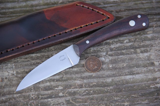 Desk Knife, Utility Knife, Custom Hunting Knives, Lucas Forge