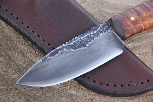 Drop Point Blae, Custom Knives, Forged Knives