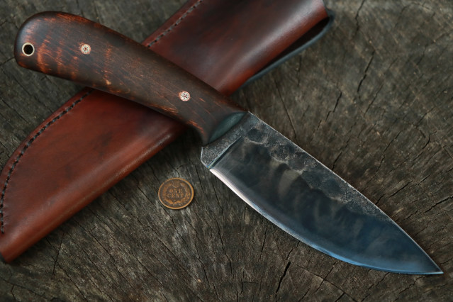 Lucas Forge, Trail Knife, Hand Forged Knife