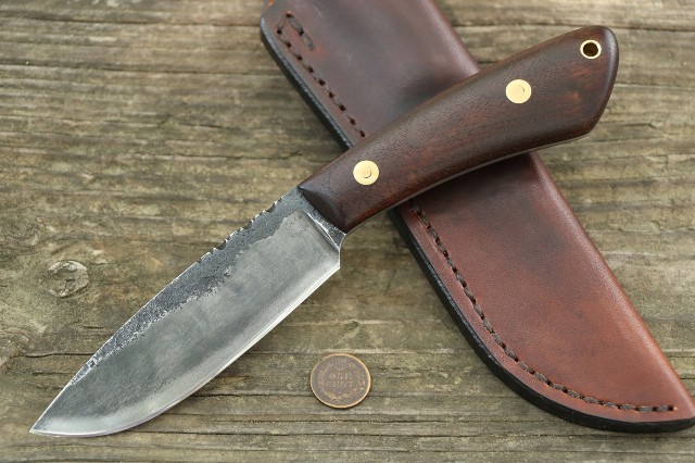 Belt Knife, Forged Knives, Hunting Knives, Custom Hunting Knives, Lucas Forge