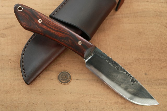 Hammer Forged Knives, Custom Hunting Knives, Lucas Forge, Belt Knife, Outdoor Knife, Bushcraft Knife, Hunting Knife