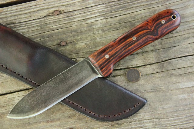 Kephart Knife, Custom Kephart Knife, Lucas Forge Knives, Custom Hunting Knives