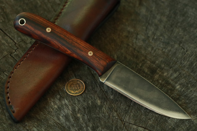 Hunting Knife, Lucas Forge, Frontier Knife, Handmade Knife