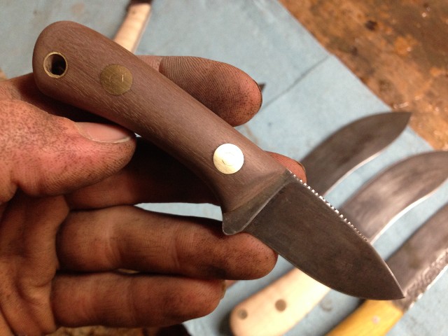 Lucas Forge, Hand Forged Knives, Making Knives, Lucas Knives, Custom Hunting Knives