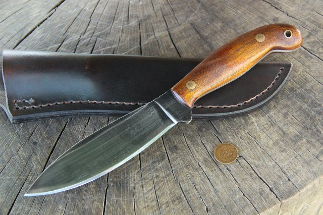 Jack Pine Special, Lucas Forge Knives, Custom Hunting Knives, Hunting Knives, Skinning Knife, Belt Knife, Custom Belt Knife