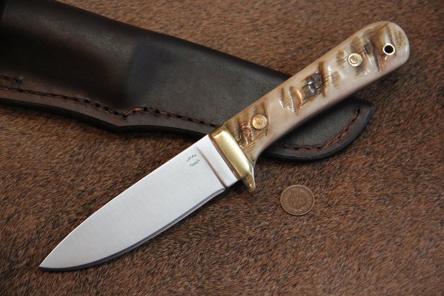 Custom Hunting Knife, Hunting Knife, Classic Hunting Knife, Classic Knife, Handmade Knife, Lucas Forge