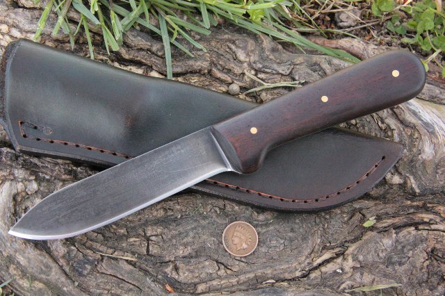 Reproduction Kephart Knife, Kephart Knife, Lucas Forge, Custom Hunting Knives