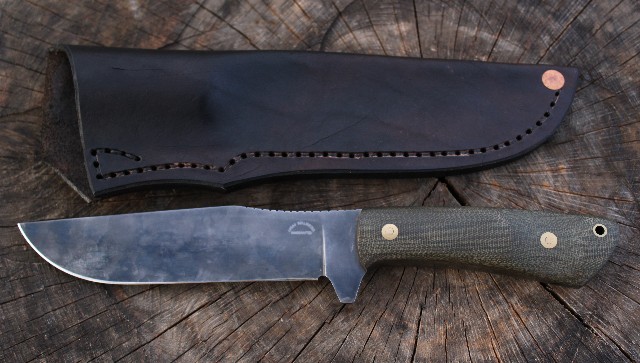 Jaguar, Custom Hunting Knives, Lucas Bullington, Lucas Forge