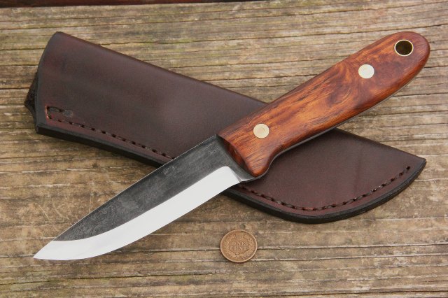 Scandi Grind Knives, Field Knife, Hunting Knife, Scandinavian Knives, Lucas Forge, Lucas Knives