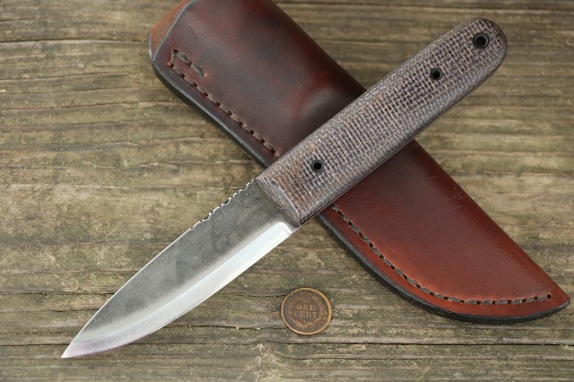 Lucas Forge, Scandi Knives, Scandinavian Style Knives, Custom Belt Knife, Handmade Knives, Knifemaker