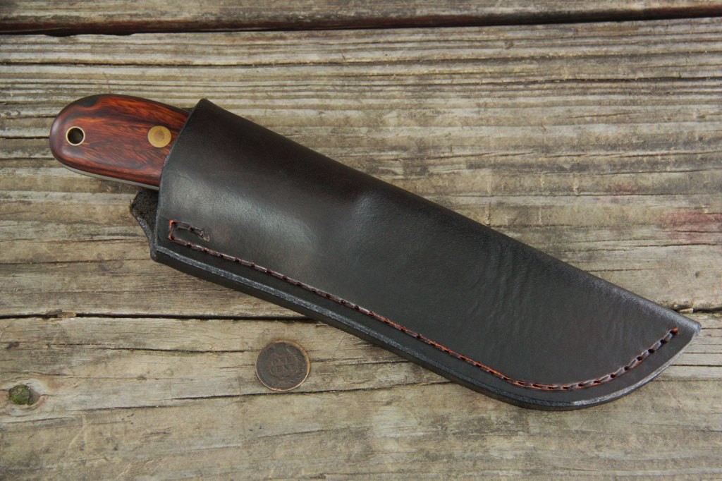 Handmade Leather Sheath, Custom Leather Work, Custom Hunting Knife