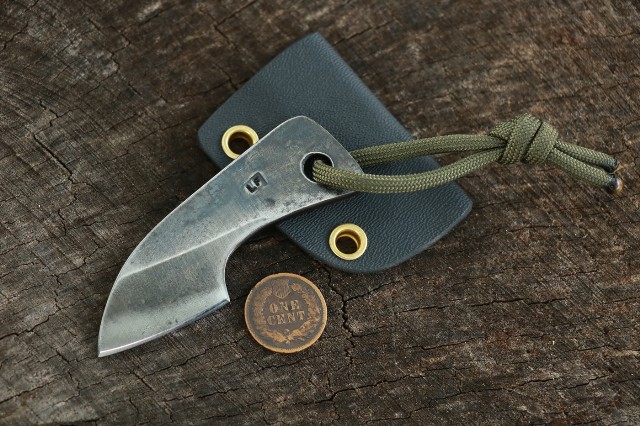 Pocket Knives, Fixed Blade Pocket Knives, Lucas Forge, Tiny Custom Knives