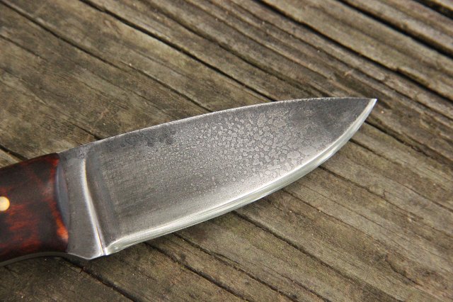 Aged blade, Knife, Custom Hunting Knives