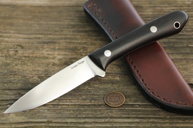 Outdoor Knives, Stainless Belt Knife, Custom Stainless Stee Knife, Lucas Knives, Custom Hunting Knives