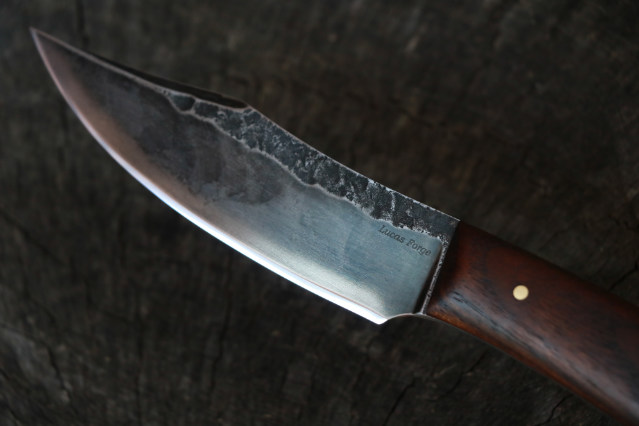 Bowie Knife Blade, Hand Forged Knives, Lucas Forge