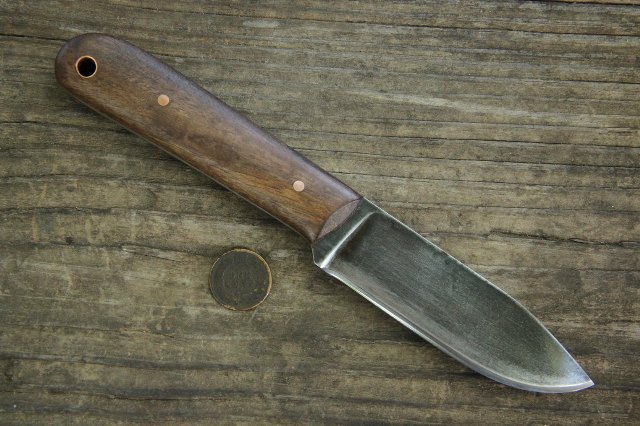 Custom Hunting Knife, Handmade Knives, Lucas Forge Knives