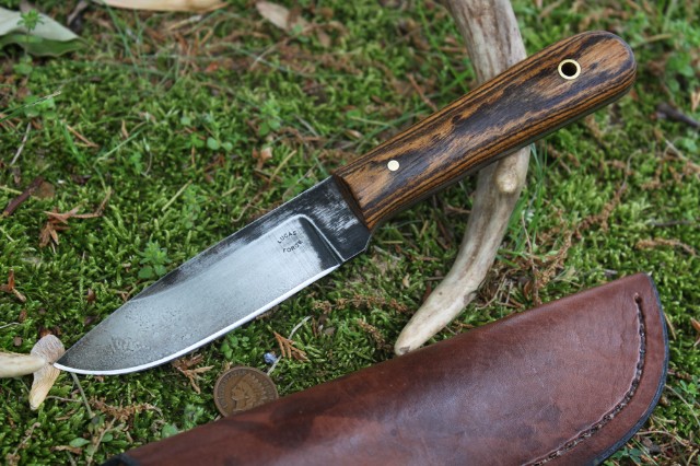 Frontier Skinner, Bacote, Skinning Knife, Hunting Knife, Outdoor Knife, Woodsman Knife, Backwoodsman