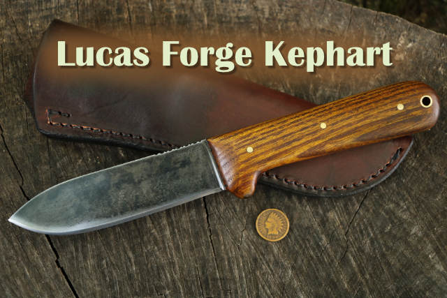 Lucas Forge Kephart, Kephart, Kephart Knife, Lucas Knives, Hunting Knives, Custom Hunting Knives