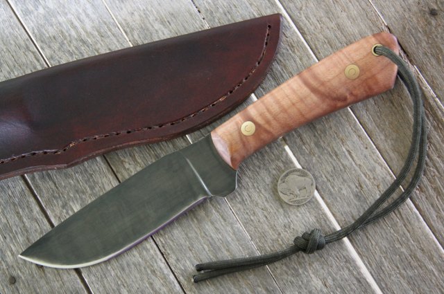 Custom Hunting Knives, Mini Jaguar, Custom Knives, Lucas Forge Knives, Lucas Forge