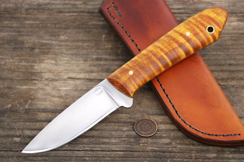 Custom packer Knife, Pack Knife, Belt Knife, Skinning Knife, Field Dressing Knife, Hunting Knife