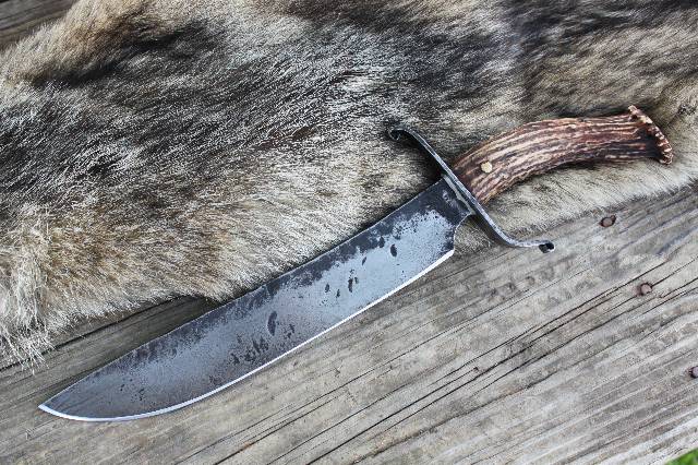 Bowie Knife, Survival Knife, Hand Forged Knife, Forged Knife
