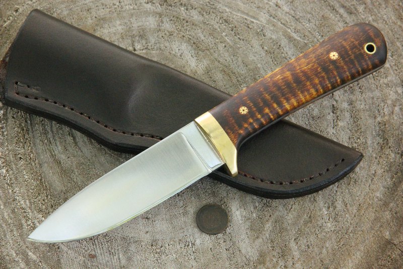 Custom Knives, Hunting Knives, Classic Hunter Knives, Lucas Forge, Forged Knives, Handmade Knives
