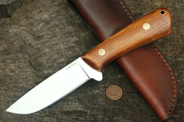 Hunting Knife, Lucas Forge, Handmade Knives, High Carbon Knives, Belt Knife, Pack Knife, Camping Knife