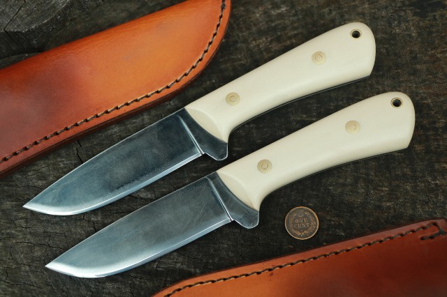 Lucas Forge, Hunting Knives, Elk River Hunter, Belt Knife, Outdoor Knife, Pack Knife, Camp Knife