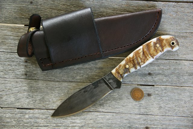 Jack Pine Special, Knife, Custom Hunting Knife, Lucas Forge, Backwoodsman, Lucas Bullington, Custom Knives