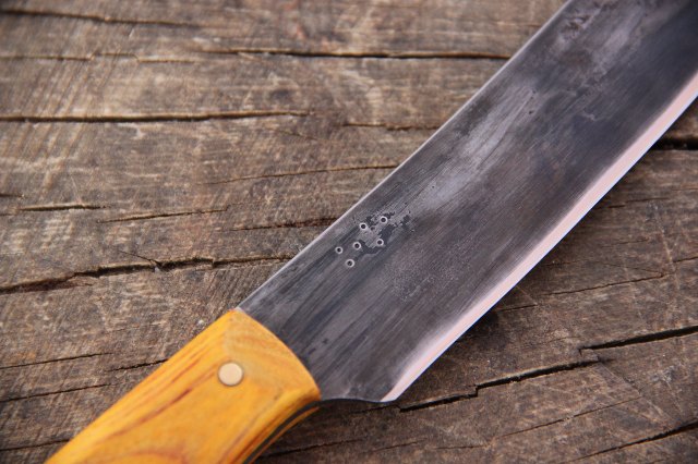 Historical Knife, Custom Knife, Lucas Forge, Backwoodsamn Knife, Buffalo Knife