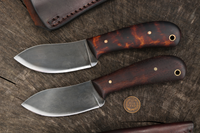 Hunting Knife, Lucas Forge, Custom Hunting Knives, Nessmuk, Woodsman Knife, Bushcrafting Knife