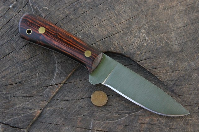 Elk River Hunter, Custom Hunting Knife, Lucas Forge, Custom Knife 