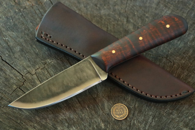 Hunting Knife, Trade Knife, Belt Knife, Custom Hunting Knives, Lucas Forge, Custom Knifemaker