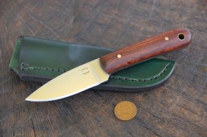 Custom Hunting Knives, Lucas Forge, Ironwood, Custom Knives, Belt Knife