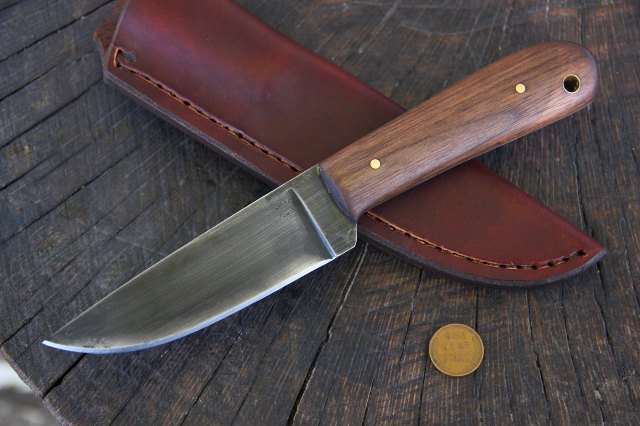 Custom hunting knives, Skinning Knife, Lucas Forge Knife, Powder River Knife, Mountain Man Knife, Survival Knife, Trade Knife, Historical Knife
