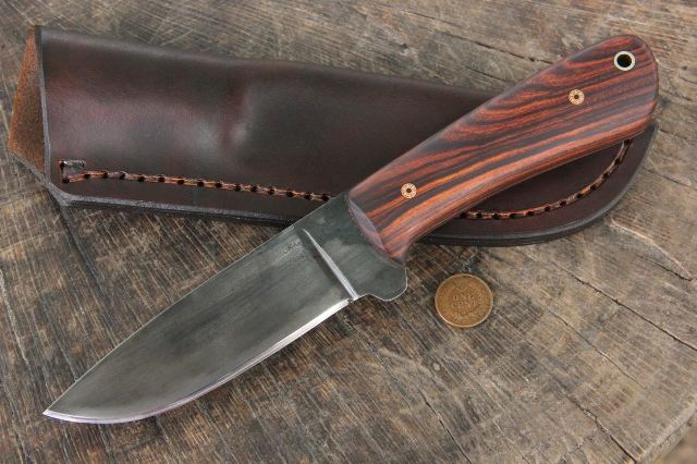 Custom Hunting Knives, Lucas Forge