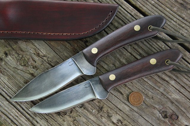 Custom Knives, Handmade Knives, Lucas Knives, Lucas Forge, Packer Knife, Belt Knife