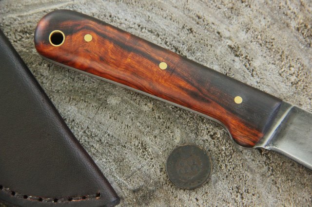 Ironwood handle, custom knives